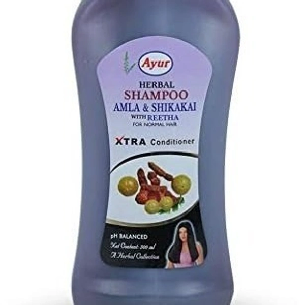 Ayur Amla Shikakai With Reetha Shampoo 1ltr
