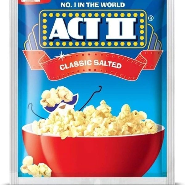 Actll Popcorn Classic Salted Pack Of 5