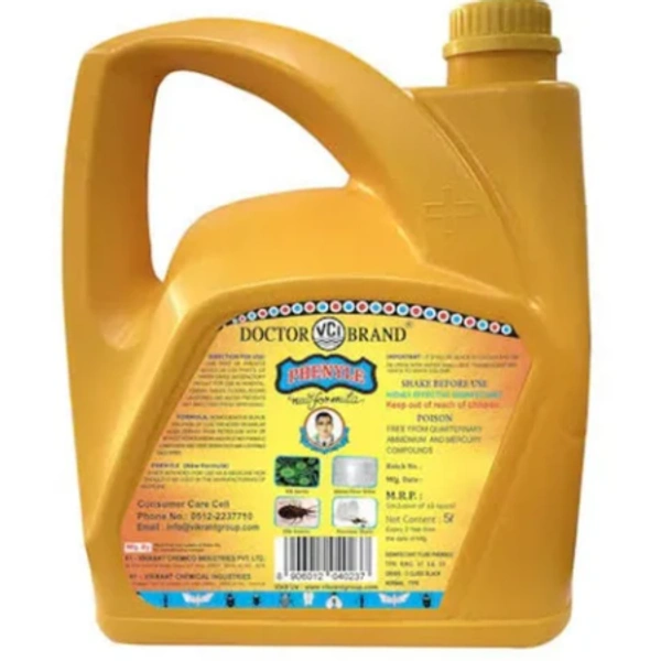 Doctor Phenyl 5ltr Strong Floor Cleaner For Germ-Free, Shiny And Fresh-Smelling Homes