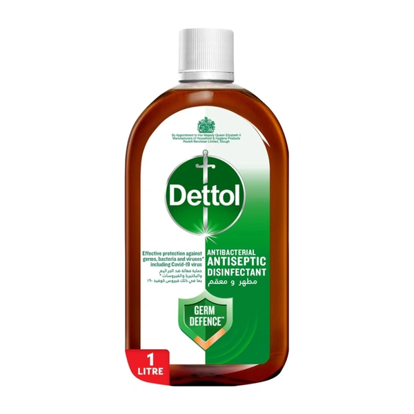 Dettol Antiseptic Liquid 1ltr Bottle Trusted Antiseptic Protection For First Aid, Personal Hygiene, And Cleaning