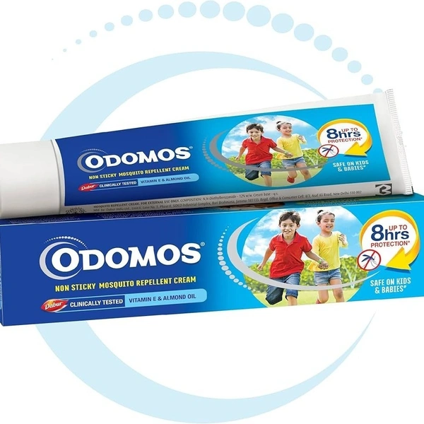 Odomos Non Sticky Mosquito Repellent Cream 50gms