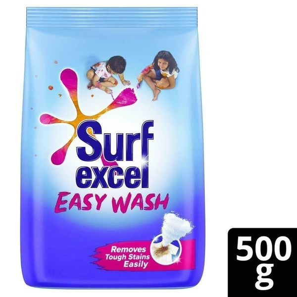 Surf Excel Easy Wash 500gms Detergent Powder Gentle On Hands Yet Tough On Stains And Dirt