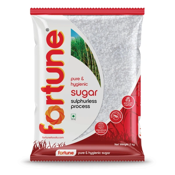 Fortune Sugar 5kg – high quality, perfect sweetness in every spoonful 