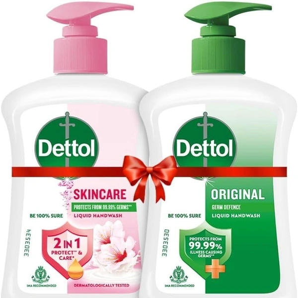 Dettol Handwash Pump 210ml+210ml FREE (Buy 1 Get 1)  