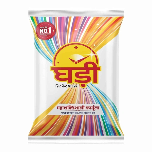 Ghadi Detergent Powder 1kg Effective Detergent Powder For Tough Stains And Bright Clean Clothes