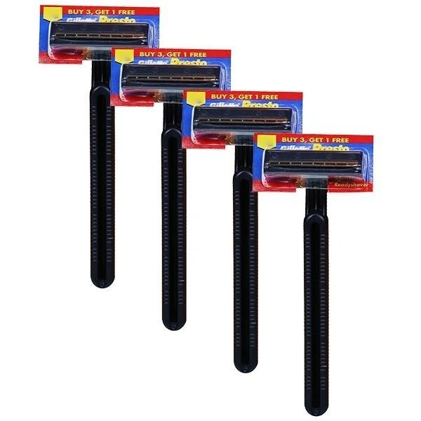 Gillette Presto Use & Throw (Buy 3 Get 1 Free)