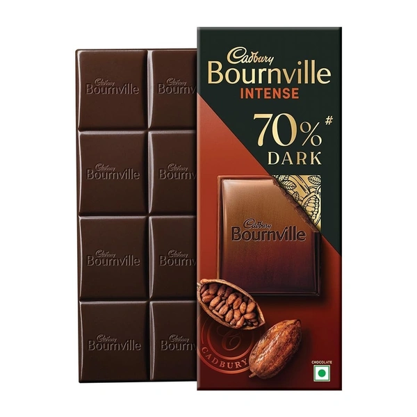 Bournville Intense 70% Dark Chocolate 75gms