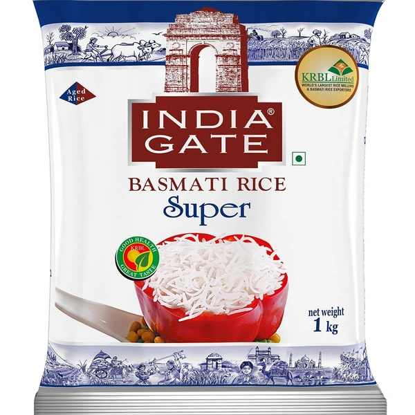 India Gate Super Basmati Rice 1kg 