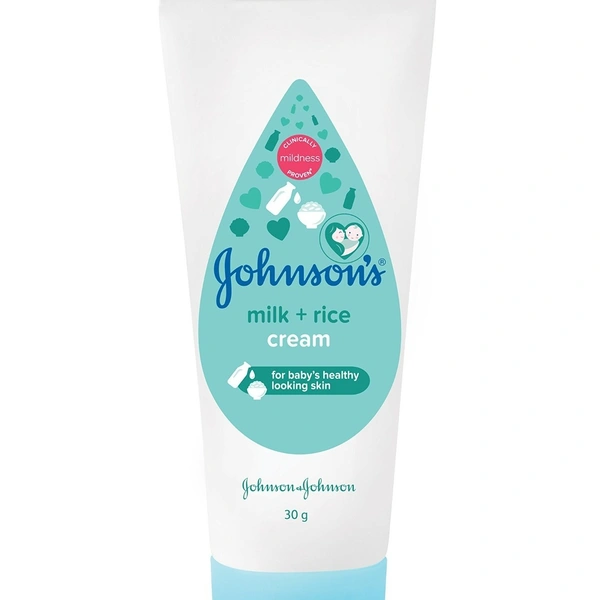 Johnsons Baby Cream Milk+Rice  30gms