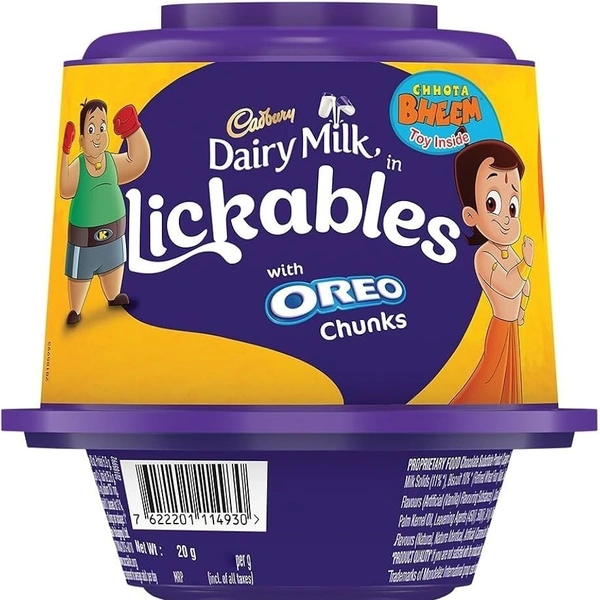 Cadbury Dairy Milk Lickables With Oreo Chunks