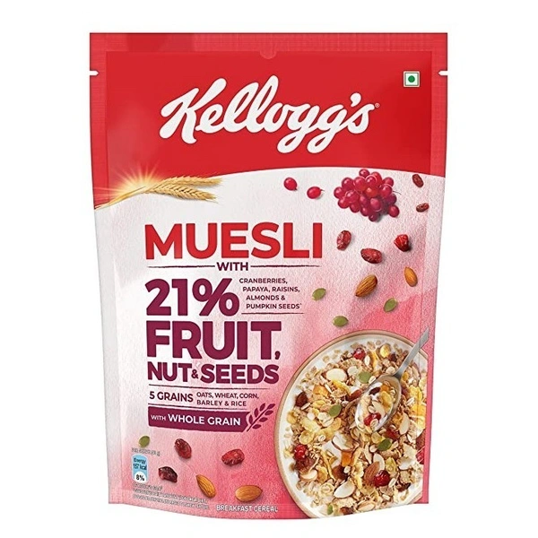 Kellogg's Muesli Fruit, Nut & Seeds 500gms