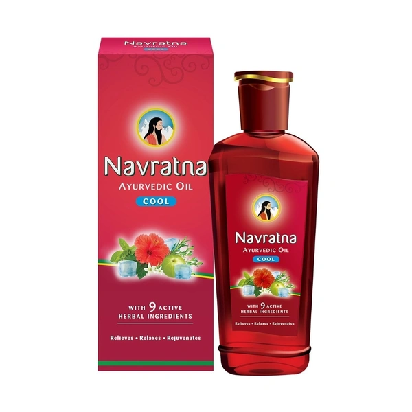 Navratan Ayurvedic Cool Hair Oil 90ml