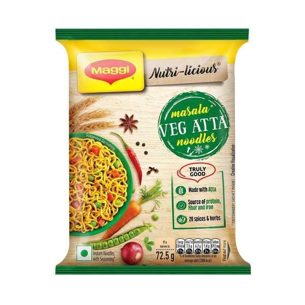 Maggie Atta Noodles Healthy Whole Wheat Noodles For Tasty, Wholesome And Quick Meals