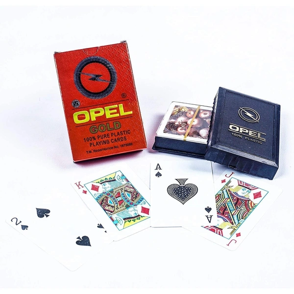 Opel Plastic Playing Cards