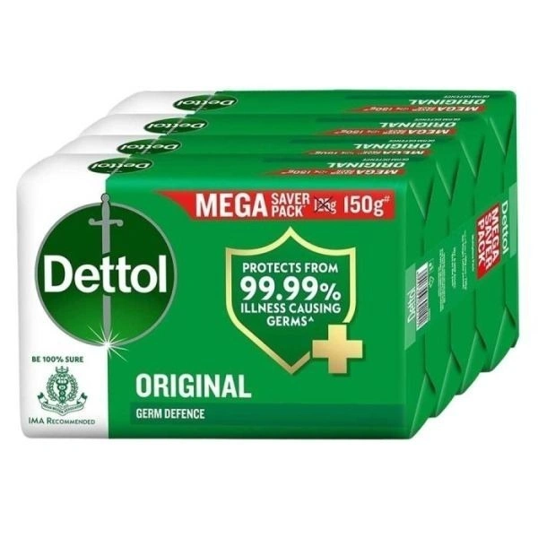 Dettol Original Super Saver Pack (4x150gms)