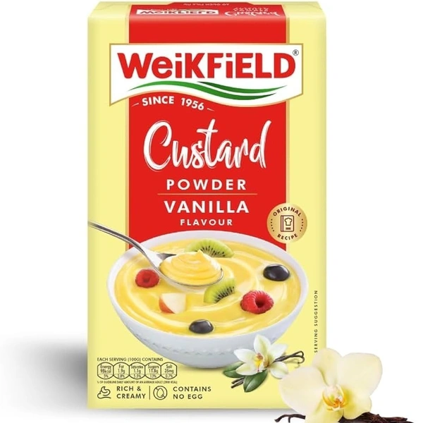 Weikfield Custard Powder Vanilla Flavour 100gms
