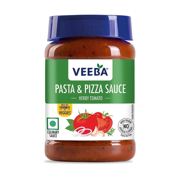 Veeba Pasta & Pizza Sauce 250gms Tasty Sauce For Yummy Pasta, Pizza And Cheesy Cravings