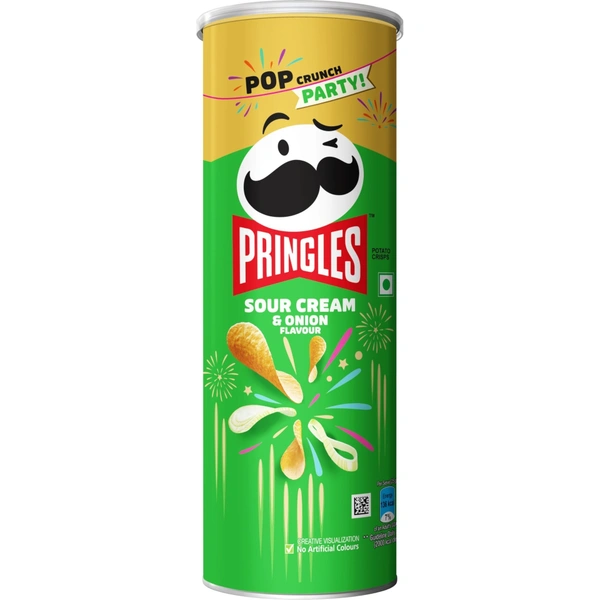 Pringles Sour Cream & Onion Flavour 102gms