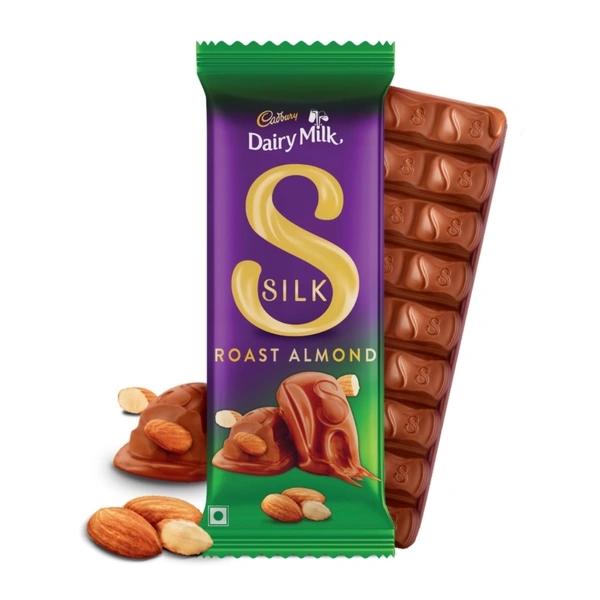 Cadbury Silk Roast Almond 58gms