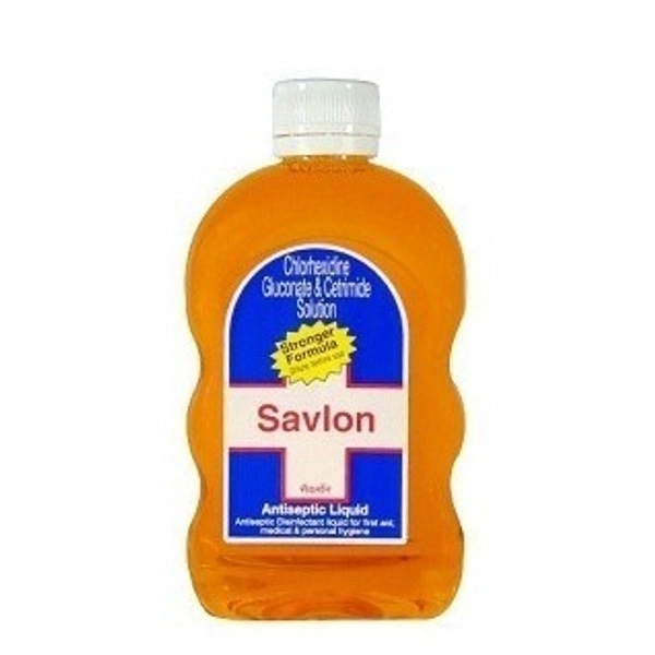Savlon Antiseptic Liquid 200ml Effective Germ Protection For Wounds, Bathing