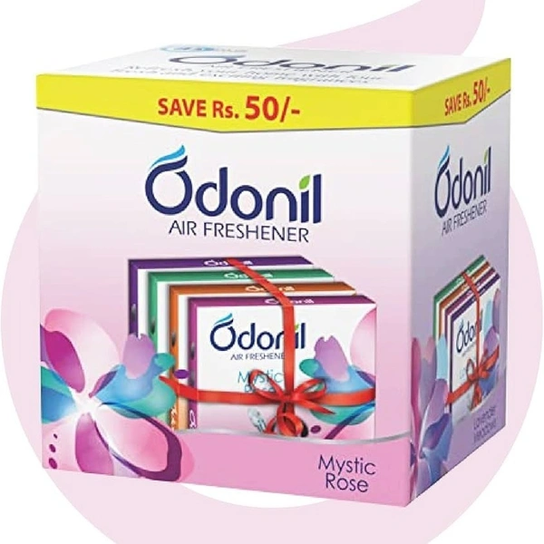 Odonil Air Freshner All Fragrances Mixed 4x72gms Each