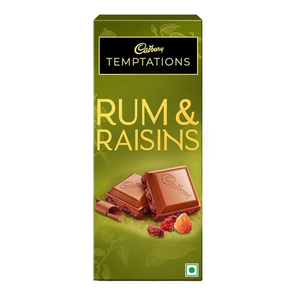Cadbury Temptaions Rum & Raisins Chocolate