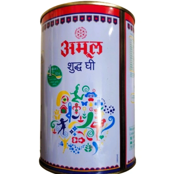 Amul Desi Ghee 1ltr Pure Desi Ghee For Rich Aroma, Taste And Daily Cooking