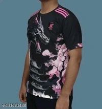 Men’s Dragon Samurai T-Shirt
Bold black tee featuring a fierce dragon, cherry blossoms, and Japanese temple print. Stylish pink accents on sleeves and shoulders. Perfect for streetwear lovers. Soft, breathable fabric.

Size: S to XXL | Trendy & Comfortable

 - Black, L