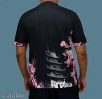 Men’s Dragon Samurai T-Shirt
Bold black tee featuring a fierce dragon, cherry blossoms, and Japanese temple print. Stylish pink accents on sleeves and shoulders. Perfect for streetwear lovers. Soft, breathable fabric.

Size: S to XXL | Trendy & Comfortable

 - Black, L