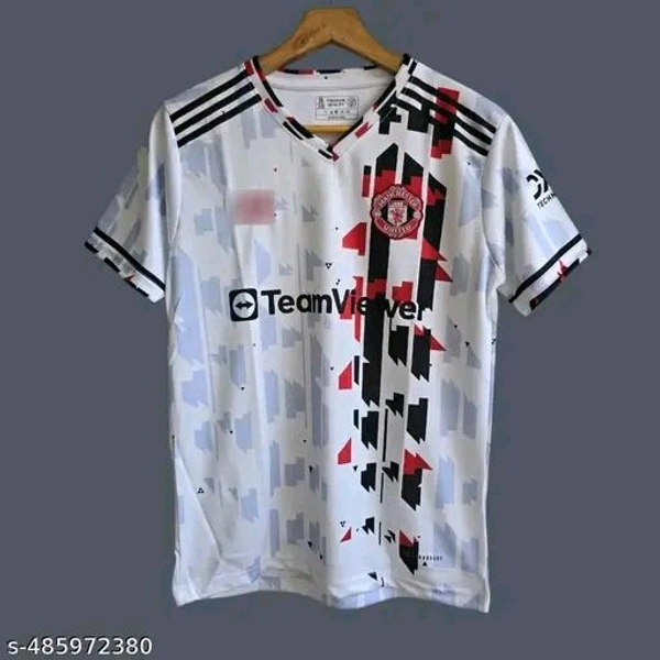 "Show your Red Devils pride with this classic Manchester United jersey. Featuring premium fabric and authentic detailing, it's perfect for match days or everyday wear. A must-have for every true fan. COD & pan-India shipping available!" - Black, XXL
