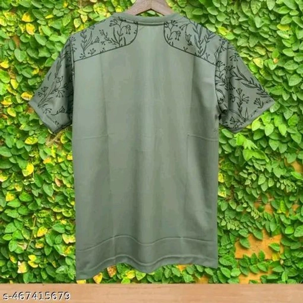 "Stand out with this unique olive green floral jersey featuring a sleek pattern and minimalist design. Lightweight, breathable, and perfect for casual wear or training. A bold twist on football fashion. COD & pan-India shipping available!" - Black, XXL