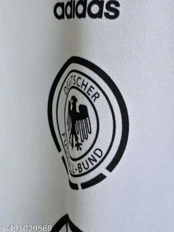 "Honor the legacy of Franz Beckenbauer with this classic Germany jersey. Timeless design, premium comfort, and a tribute to one of football’s greatest icons. A must for vintage jersey lovers. COD & delivery across India!" - Black, S