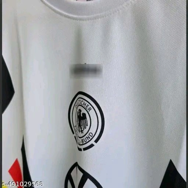 "Honor the legacy of Franz Beckenbauer with this classic Germany jersey. Timeless design, premium comfort, and a tribute to one of football’s greatest icons. A must for vintage jersey lovers. COD & delivery across India!" - Black, S