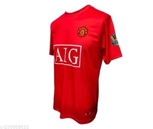 "Relive Ronaldo’s legendary 2008 season at Manchester United with this iconic jersey. Classic design, top-quality fabric, and unforgettable history in every stitch. A must for CR7 and Man Utd fans. COD & fast delivery across India!" - Black, XXL