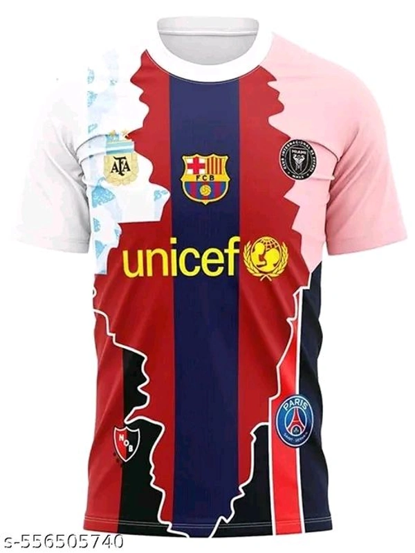 Messi Tribute Multi-Club Jersey
Celebrate Lionel Messi’s legendary journey with this bold, colorful jersey featuring Argentina, Barcelona, PSG, Inter Miami, and more. Iconic number 10 and Messi signature print on the back. A must-have for fans! - Black, XXL