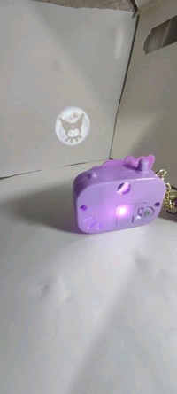 My Melody Projector Keychain | Cute Camera Shape Light Keychain for Girls - Free size
