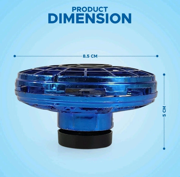 Flying Spinner LED Toy - Blue