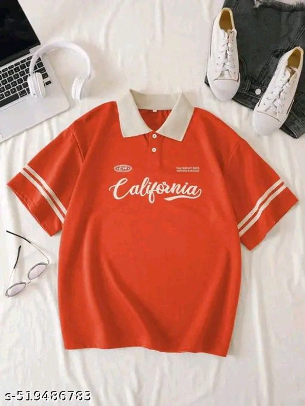 Oversized Polo T Shirts  - White, XXL