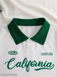 Oversized Polo T Shirts  - White, XXL
