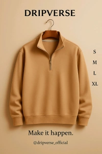"Zip Into Style – Dripverse Edition" - Raw Sienna, L