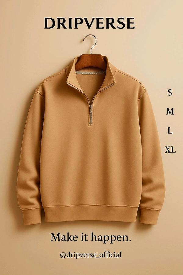"Zip Into Style – Dripverse Edition" - Raw Sienna, L