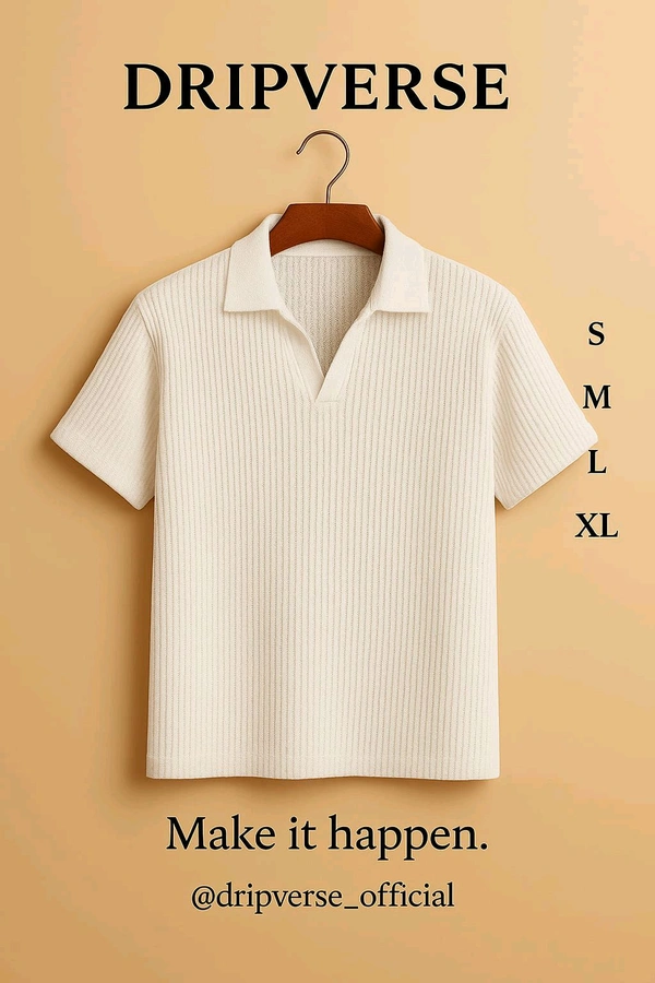 1. The Urbane Polo                 2. DripKnit Polo
 - White, L
