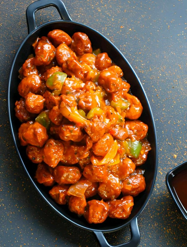SOYA CHILLI MANCHURIAN 🌶️(HALF PLATE)