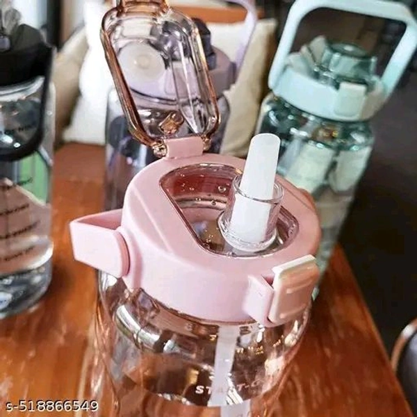 Wonderful Water Bottle
Add Ons: Straw
 - pink