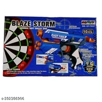 Urban Tech  *Ravishing Kids Gun Toys*
Assembly Required: No
BIS/ISI Certification Number: 9200112505
Material: Plastic
Net Quantity (N): 1
Recommended Age: Above 4-6 Years
Type: Bullet Gun
