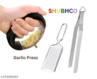 Urban Tech  *Fancy Garlic Presses*
Material: Stainless Steel
Type: Rolling
Product Breadth: 10 Cm
Product Height: 10 Cm
Product Length: 10 Cm
Net Quantity (N): Multipack

