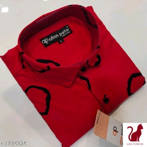 Allure Stylish Cotton Printed Mens Shirts Vol 5* - M