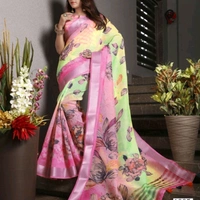 Chitralekha Linen Sarees