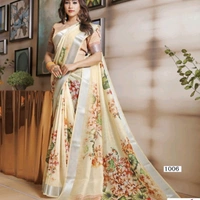 Chitralekha Linen Sarees
