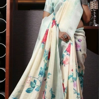 Chitralekha Linen Sarees